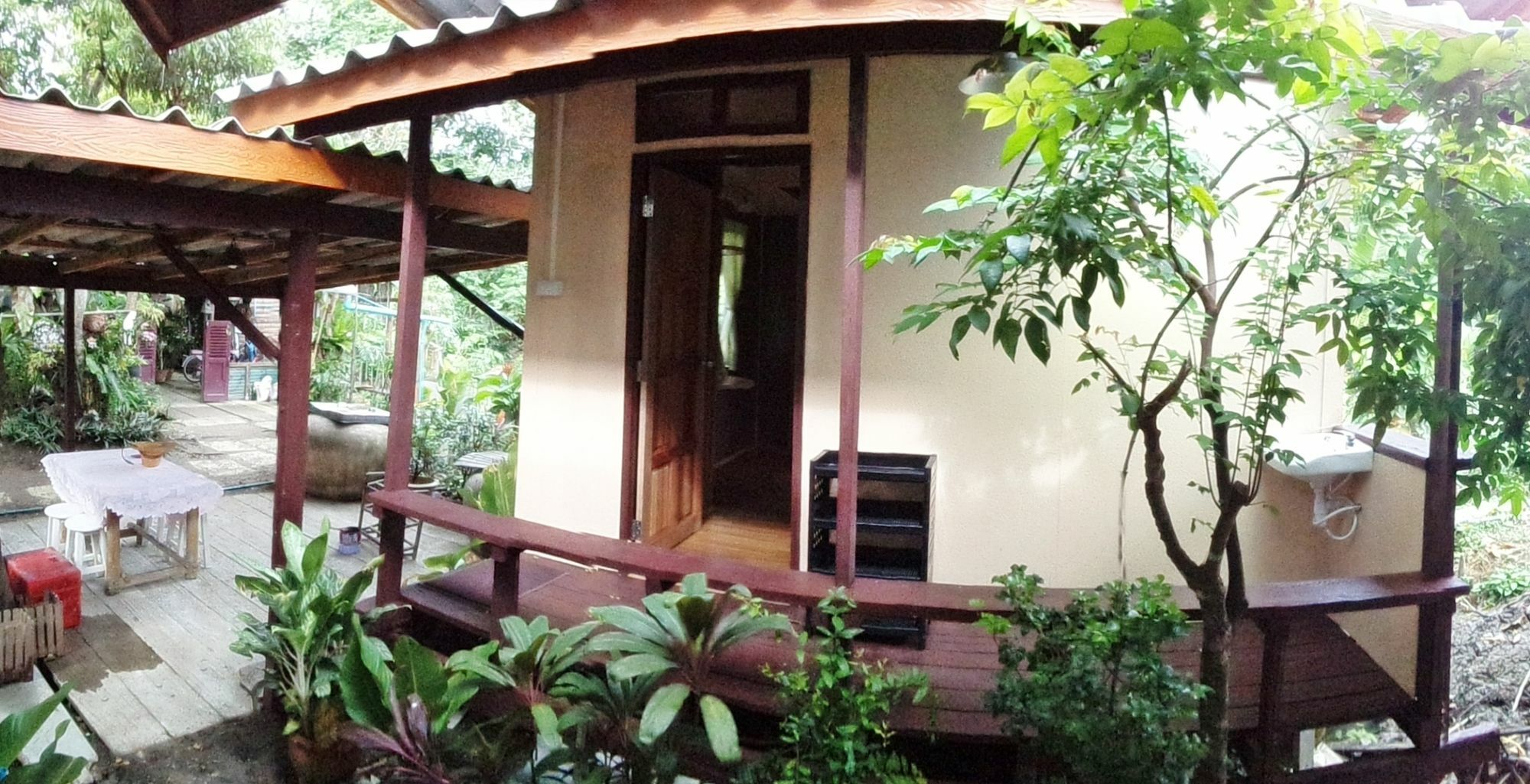 Nr Homestay Ампхава Экстерьер фото